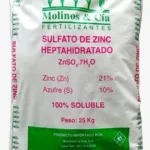 SULFATO DE ZINC HEPTAHIDRATADO